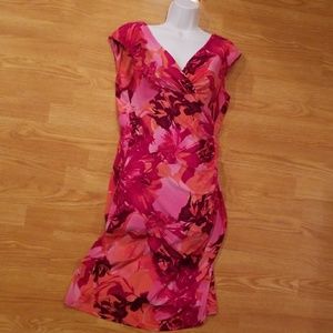 Womens Floral Print Dress